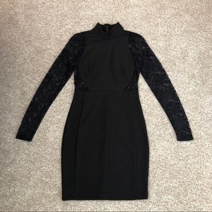 HONEY AND ROSIE Lace Long Sleeve Bodycon Dress
